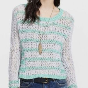 NEW $118 FREE PEOPLE Provence Sweater--L